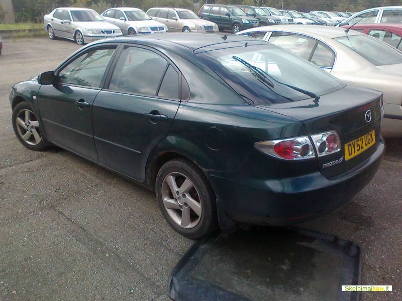 Dalimis - mazda 6 2002 1.8l 1798cm3 benzinas mechanine sedan
