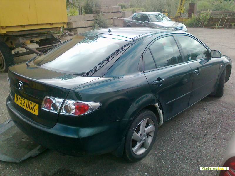 Dalimis - mazda 6 2002 1.8l 1798cm3 benzinas mechanine sedan