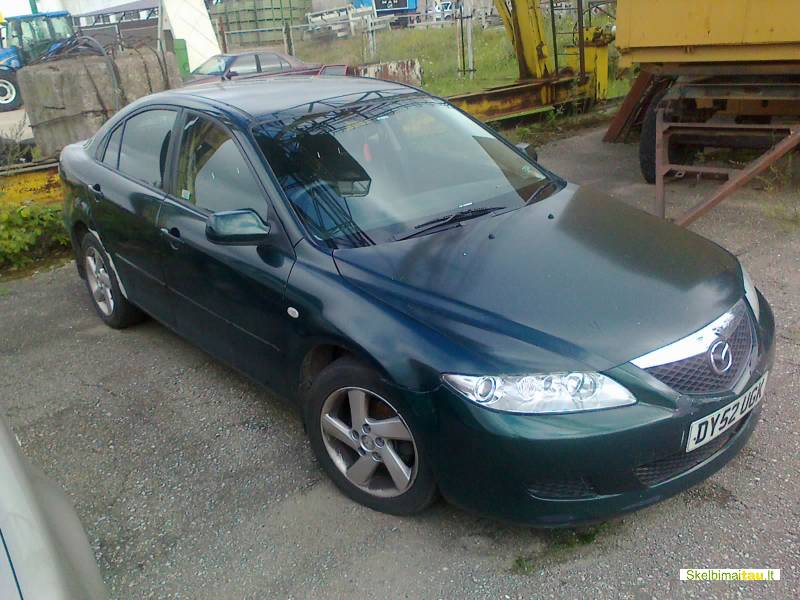 Dalimis - mazda 6 2002 1.8l 1798cm3 benzinas mechanine sedan