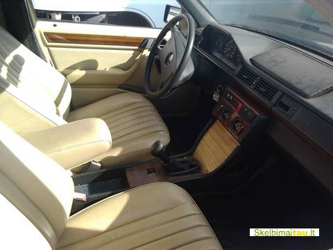 Dalimis - mercedes benz 124 1992 2.0l benzinas mechanine kom