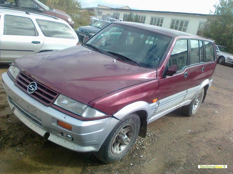 Dalimis - ssangyong musso 1996 2.9l 2874cm3 73kw dyzelinas m
