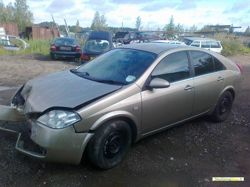 Dalimis - nissan primera 2003 1.8l 1769cm3 benzinas mechanin
