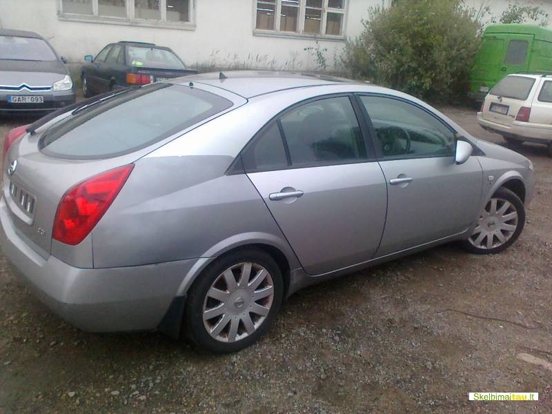 Dalimis - nissan primera 2003 2.2l dyzelis mechanine hacbeka
