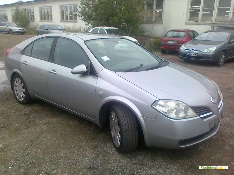 Dalimis - nissan primera 2003 2.2l dyzelis mechanine hacbeka