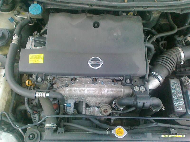 Dalimis - nissan primera 2003 2.2l dyzelis mechanine hacbeka
