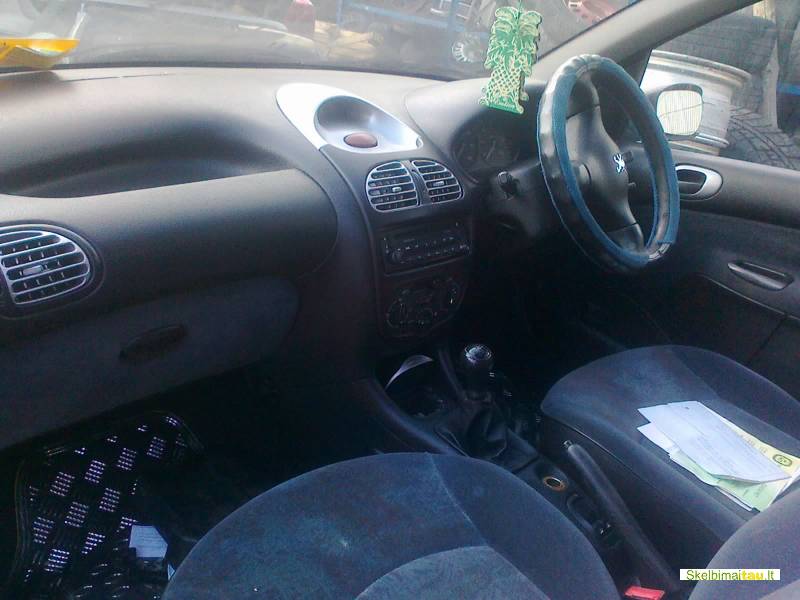 Dalimis - peugeot 206 2001 1.9l dyzelis mechanine hacbekas 4