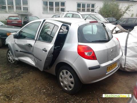 Dalimis - renault clio 2007 1.2l 1149cm3 benzinas mechanine