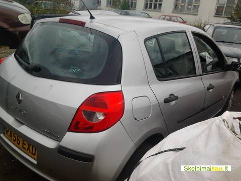 Dalimis - renault clio 2007 1.2l 1149cm3 benzinas mechanine