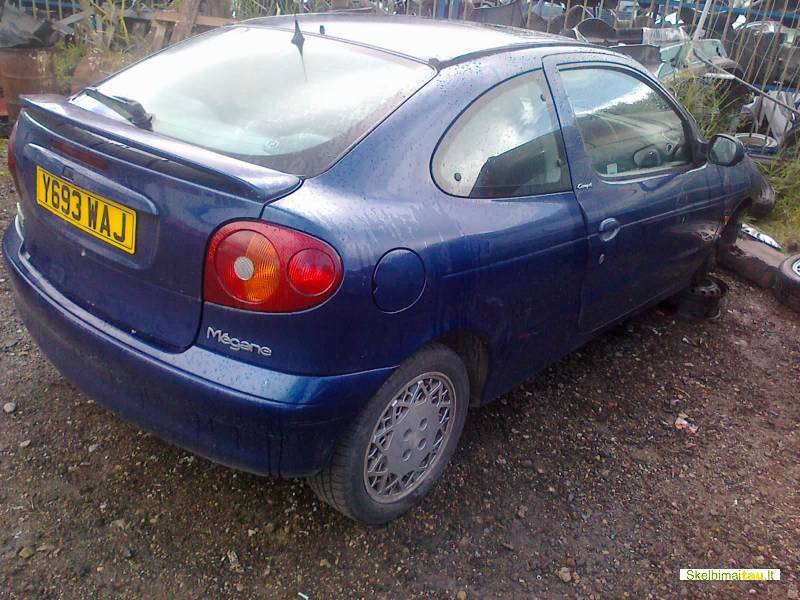 Dalimis - renault megane 2001 2.0l 1998cm3 benzinas mechanin