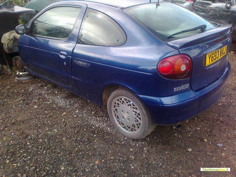 Dalimis - renault megane 2001 2.0l 1998cm3 benzinas mechanin