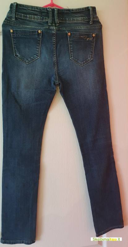 Denim f girl mėlyni džinsai