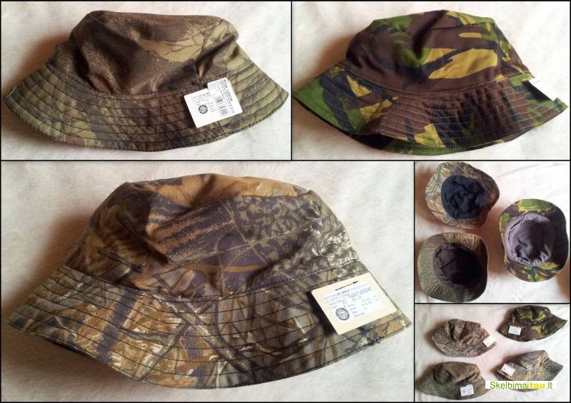 Kepurės žvejui,medžiotojui -vilniuje