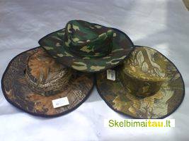 Kepurės žvejui,medžiotojui -vilniuje