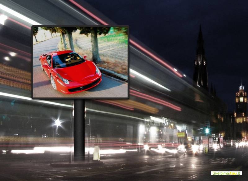 Led švieslentės ir led lauko ekranai