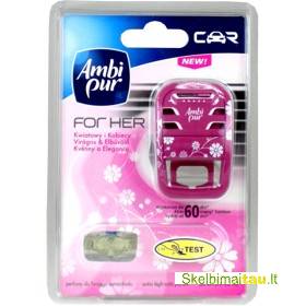 Naujausi automobiliniai ambi pur kvapai  tik už 4,8 eur.