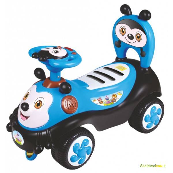 Paspirtukas-mašinele &quotpanda&quot  &quotbitė&quot