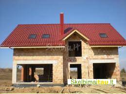 Slaitiniu stogu montavimas ir dengimas