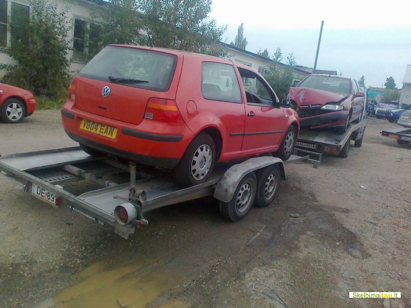 Volkswagen vw golf 1998 automobiliu pervezimas, gabenimas, p