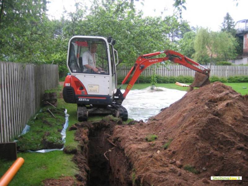 Žemės grąžtų nuoma vilniuje