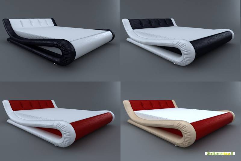 Vokiška lova reinas įvairūs dydžiai, patalų dėžė