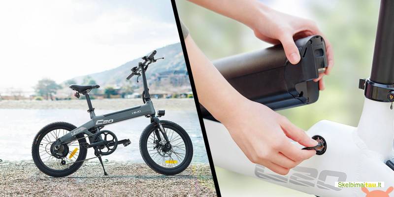 Xiaomi himo c20 elektrinis dviratis.