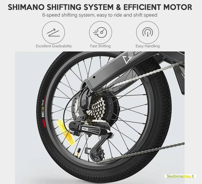 Xiaomi himo c20 elektrinis dviratis.