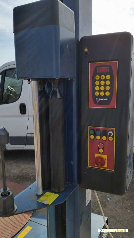 Naudotas palečių vyniotuvas rotoplat 505/pfs
