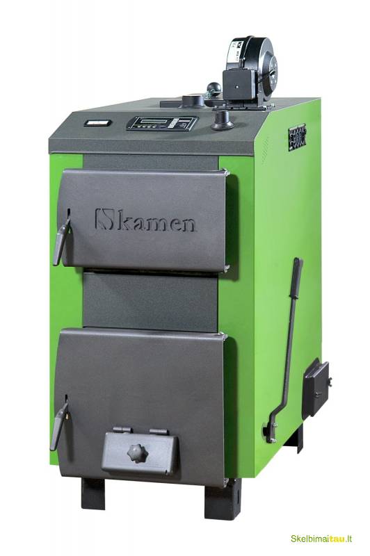 Nebrangūs, automatizuoti k.k. ir granuliniai katilai kamen