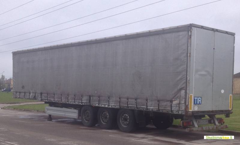 Parduodu puspriekabe dalimis krone   uzuolaidine, bpw