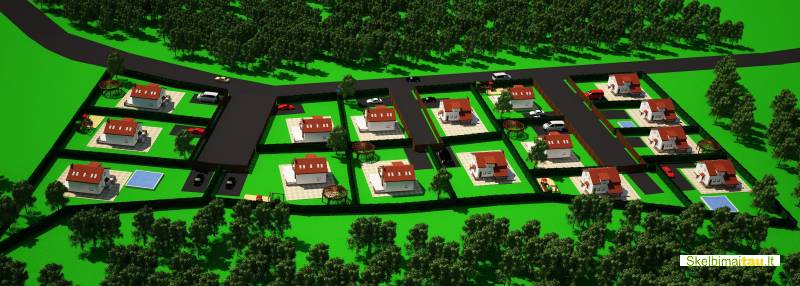 Pigiausias sklypas šiaulių rajone