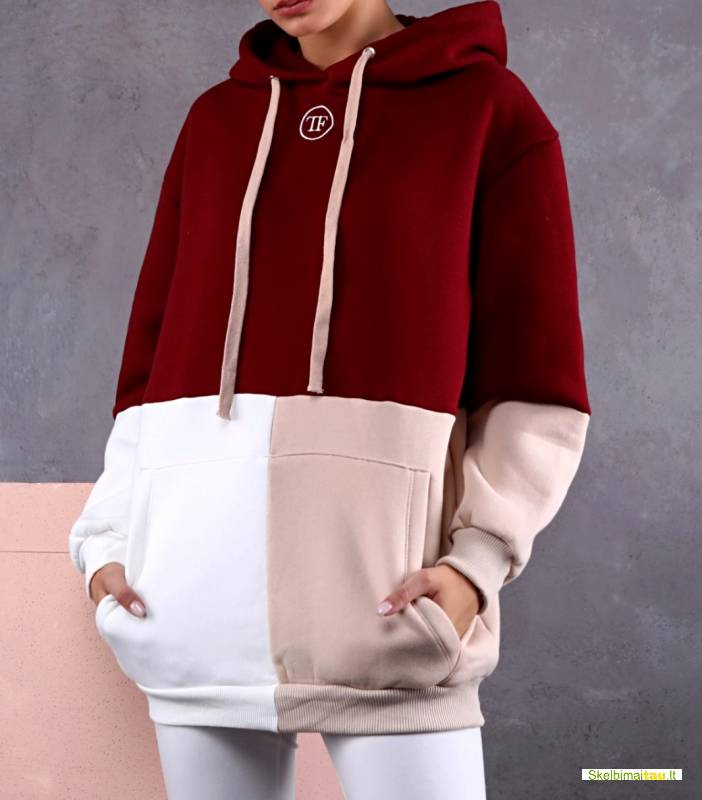 Šilti, minkštučiai džemperiai su kapišonu, kišenėmis