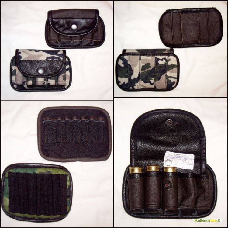 Šovininė šoviniams uždedama ant diržo 5-7 šov.