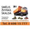 Smelis zvyras skalda atvezame 20t kaune 869815777 ©
