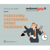 Pardavimų vadybininko darbo pagrindai nuotoliniu būdu