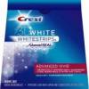 Crest whitestrips advanced seal dantų balinimo juosteles